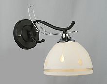 Бра однорожковое Мелодия Света 220В Е27 Черный картинка 